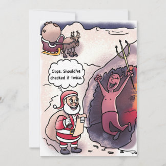 Cartão de Boas Vindas Oops 