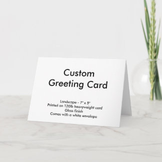Cartão de Boas-vindas Personalizado - Paisagem 18 
