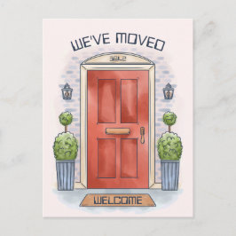 CARTÃO DE BOAS-VINDAS PERSONALIZADO PARA A PORTA D