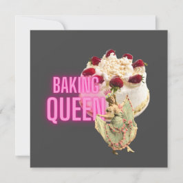 Cartão de Boas Vindas Plano Rainha da Confeitaria