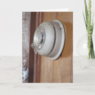 Cartão de Boas Vindas "Termostato Caiu"