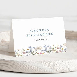 Cartão de Boho de Casamento de Jardim de Prados de