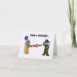 Cartão de Bolo de Aniversário da Fronteira America