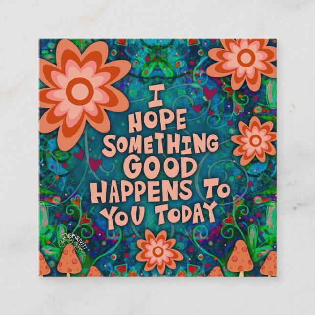 Cartão de bondade de citação do Mushroom (Frente)