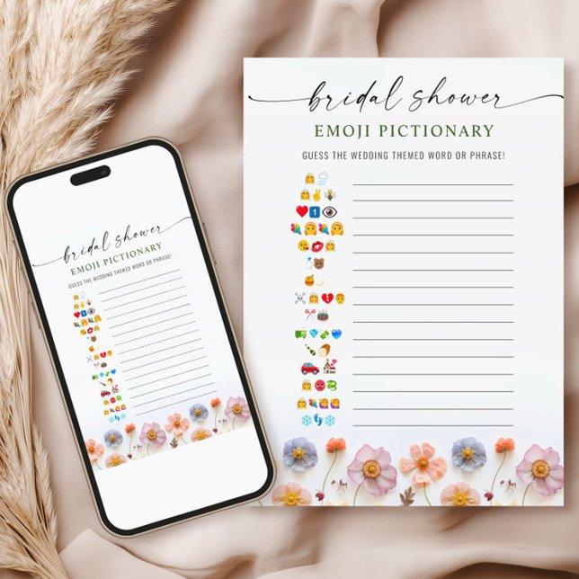 Cartão de Brida de Flores Selvagens Pastel Rosa (Criador carregado)