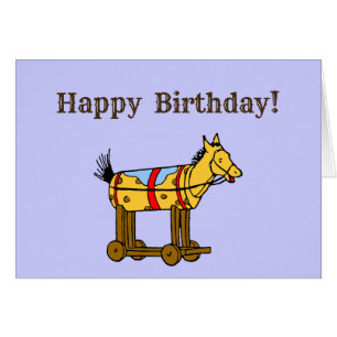 Cartão de Brinquedo Feliz de Aniversário