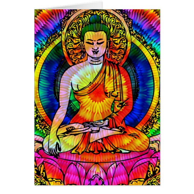 Cartão de Buddha (Frente)
