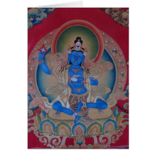 Cartão de Buddha da medicina
