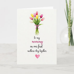 Cartão de Buquê de Flores da Alma Gêmea