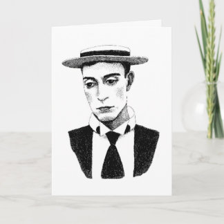Cartão de Buster Keaton