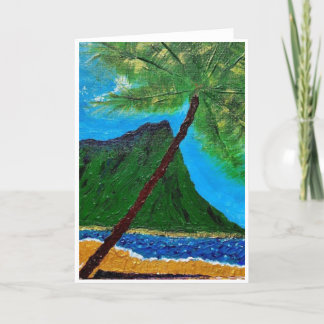 Cartão de cabeça de diamante<Blank Inside>