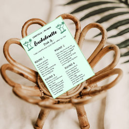 Cartão de caça de solteira Margs & Matrimony