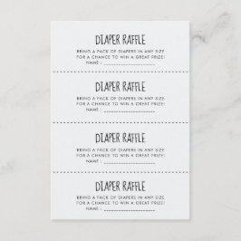 Cartão de caça Raffle, Fralda de elefante azul