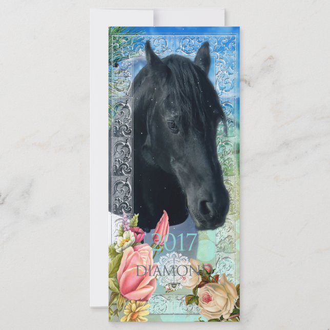 Cartão de Calendário Frísia DIAMOND ~ (Frente)