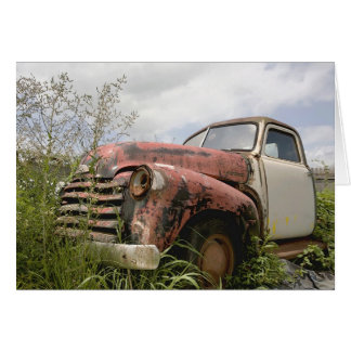 Cartão de Caminhão Vintage