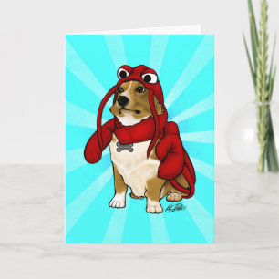 Cartão de Canino de Lagosta