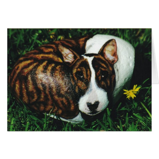 Cartão de cão "Argos" (Frente Horizontal)