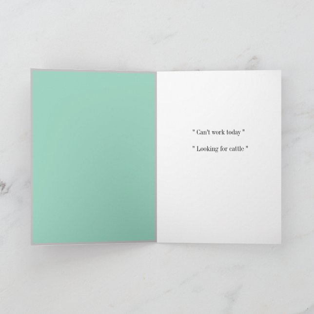 Cartão de Cão de Bovinos Australiano (Interior)