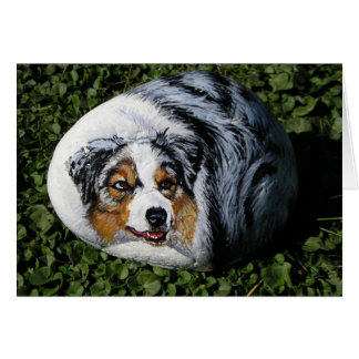 Cartão de cão "Merlin"