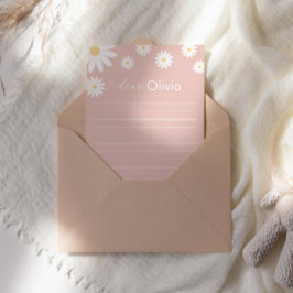 Cartão de Cápsula de Primeiro Aniversário da Daisy