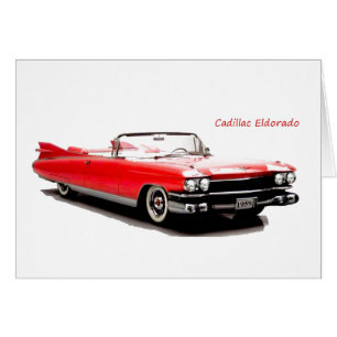 Cartão de carro clássico