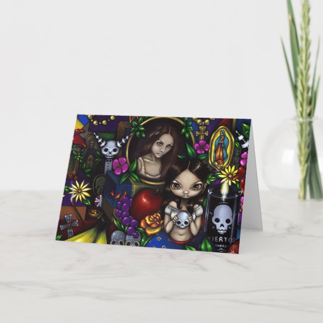 Cartão De "cartão Diâmetro de los Muertos" (Frente)