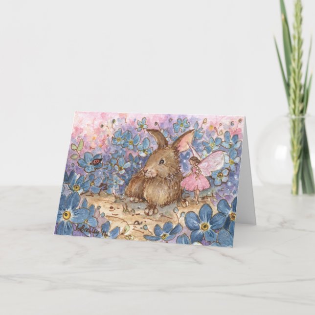 Cartão De "cartão Rosey & de batedor" (Frente)