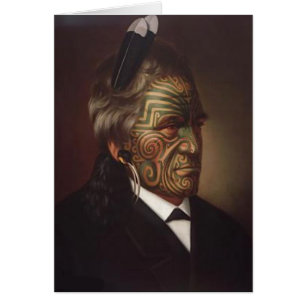 Cartão De "cartão Tomika Te Mutu" - Gottfried Lindauer