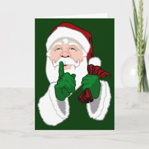 Cartão de Cartões de natal de Cartões Santa Clause