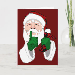 Cartão de Cartões de natal de Cartões Santa Clause