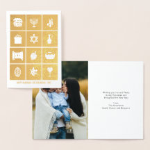 Cartão de Cartões de natal de ícones de alumínio d