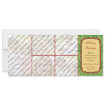 Cartão de Cartões de natal de Natal Personalizado 