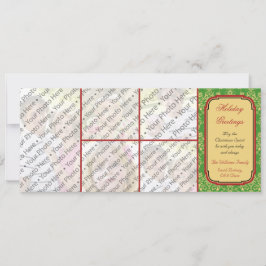 Cartão de Cartões de natal de Natal Personalizado 