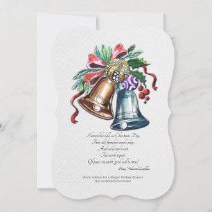 Cartão de Cartões de natal dos Sinos de Natal