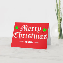 Cartão de Cartões de natal Feliz de Natal