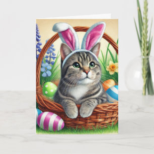 Cartão de Cartões de natal para Crianças de Gato C