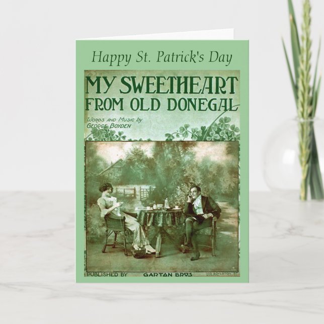 Cartão de Cartões de natal para o álbum de música  (Frente)