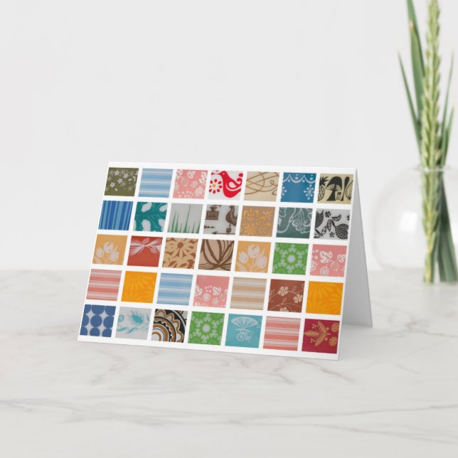 Cartão de cartões de natal perfeito de Pyrex (Frente)