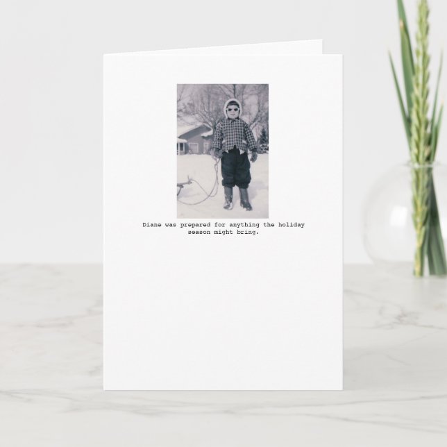 Cartão de cartões de natal sempre preparado (Frente)