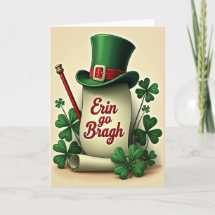 Cartão de Cartola Emerald Irish Pride