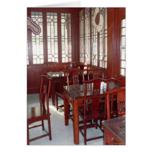 Cartão de Casa de Chá para Gong Yuan