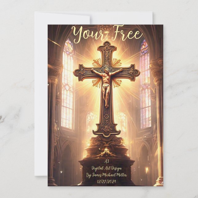 cartão de casamento  (Frente)