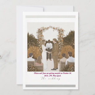 CARTÃO DE CASAMENTO