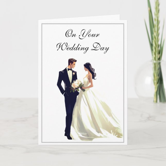 Cartão de Casamento (Frente)