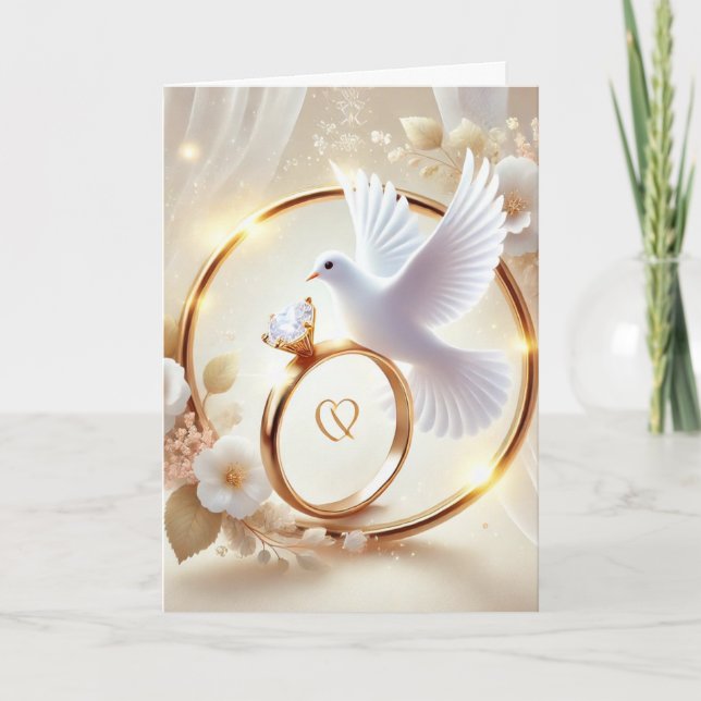 Cartão de casamento (Frente)