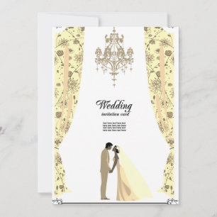 Cartão de casamento 