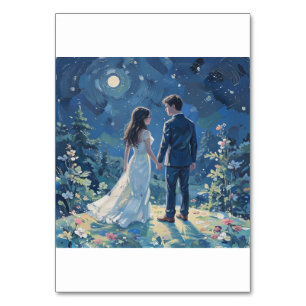 cartão de casamento