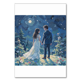 cartão de casamento