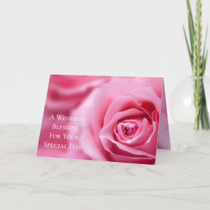Cartão de Casamento Bênção de Casamento Para o Seu