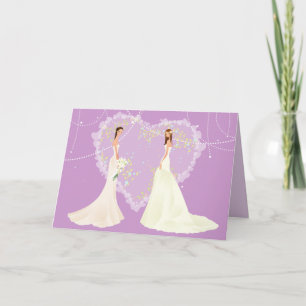 Cartão de Casamento de Agradecimento à Dama de Hon